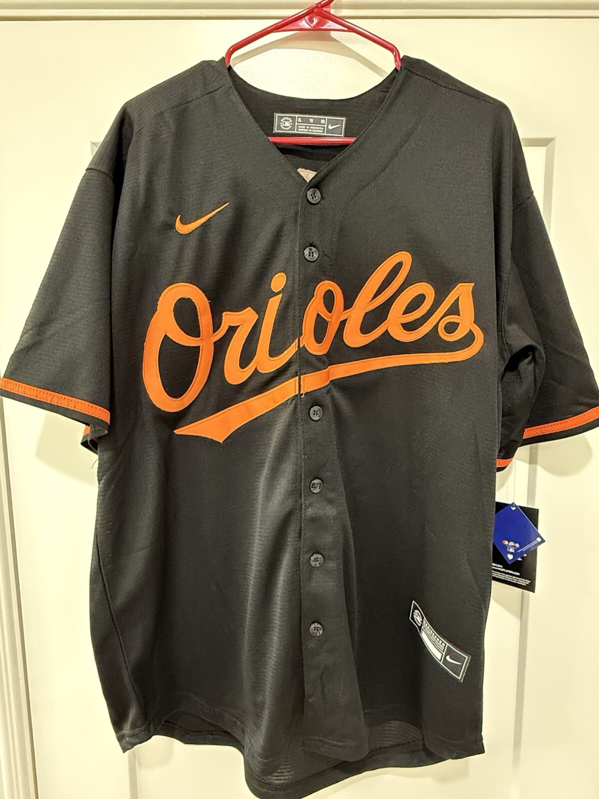 Camiseta deportiva Adley Rutschman - Baltimore Orioles - réplica negra talla XL