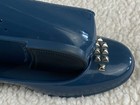 Furla Made in Italy Women Jelly Flats Teal Blue Size 40 (US 8.5) Fits Wide Width — photo 4