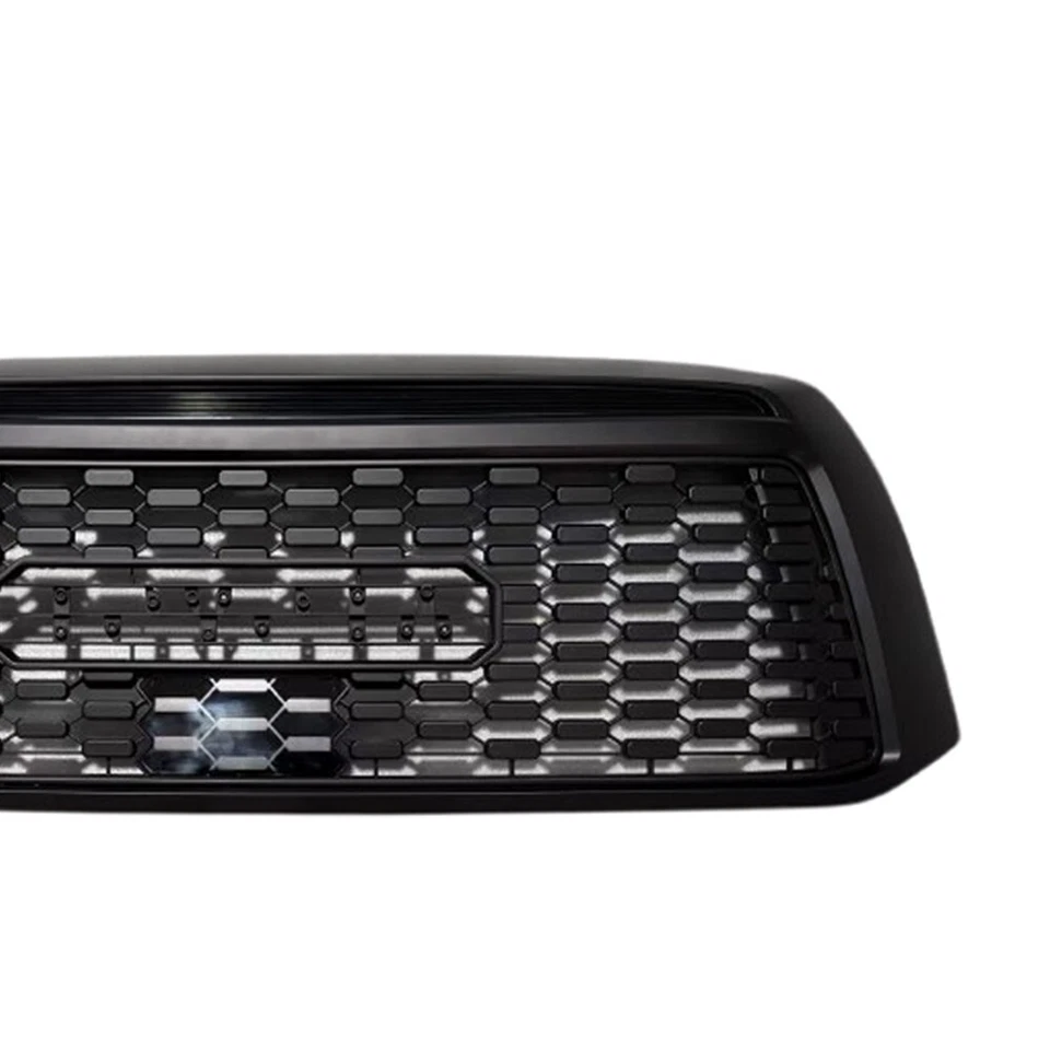 Black Front Grille for 2010-2013 Toyota Tundra Honeycomb Style Grill with Frame - Imagem 4 de 4