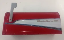1957 57 Chevy Bel Air Mailbox sticker decal graphics