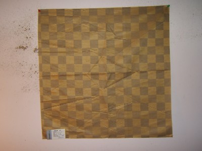 Lee Jofa Groundworks, Stereopticon Check Weave, 26.50'' W X 27'' L, Color Gold