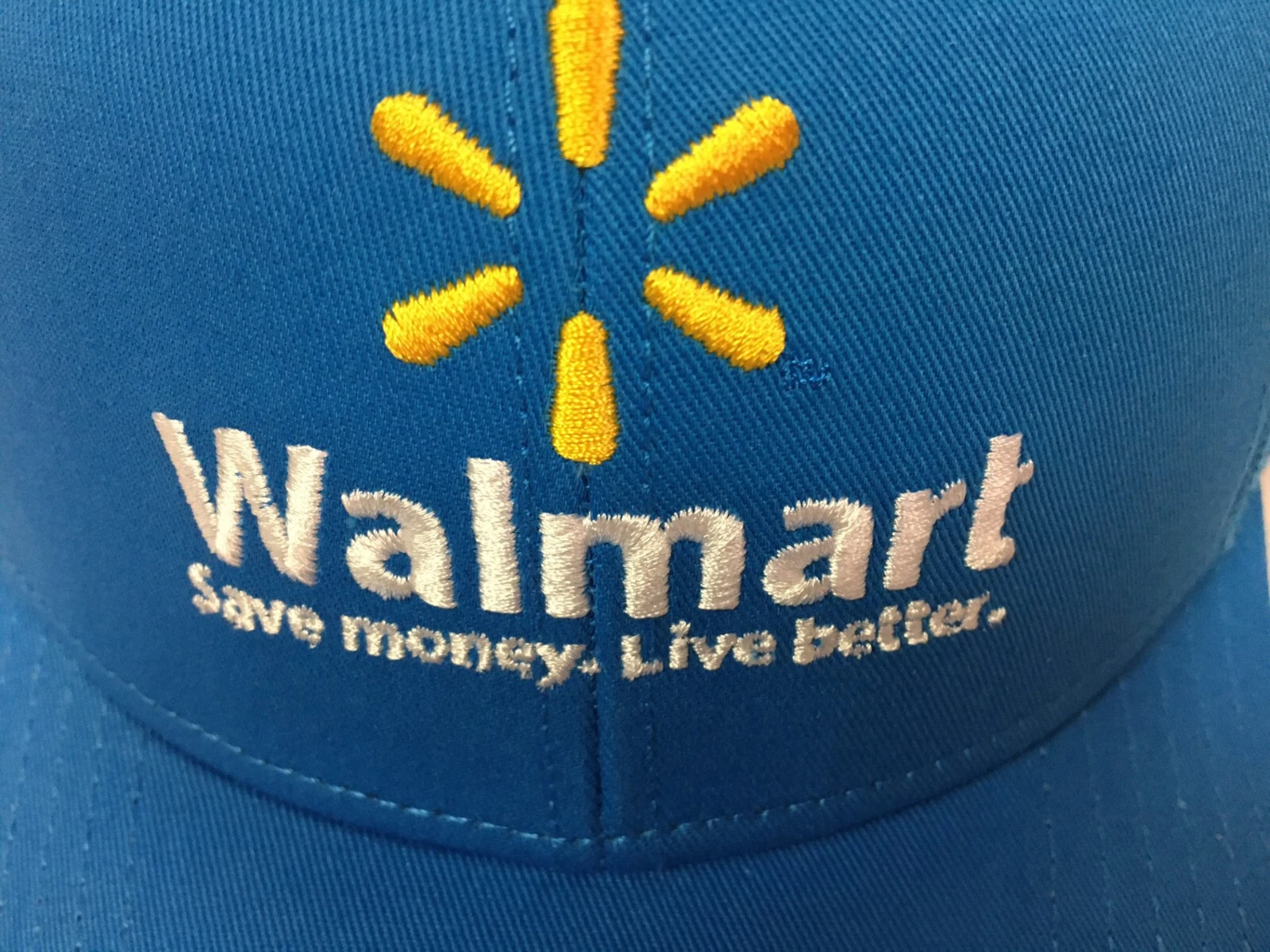 Walmart Spark Light Blue Embroidered
