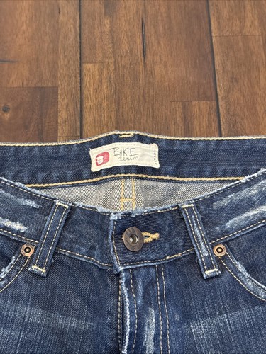 Jeans donna BKE Harper Capri denim blu lavaggio scuro baffi vita media 31 - Foto 2 di 4