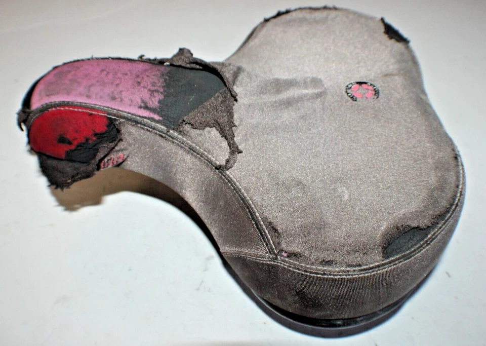 Sillín de bicicleta Schwinn Cruiser gris 280/270 mm cómodo híbrido envío rápido a EE. UU. Foto 4 de 4