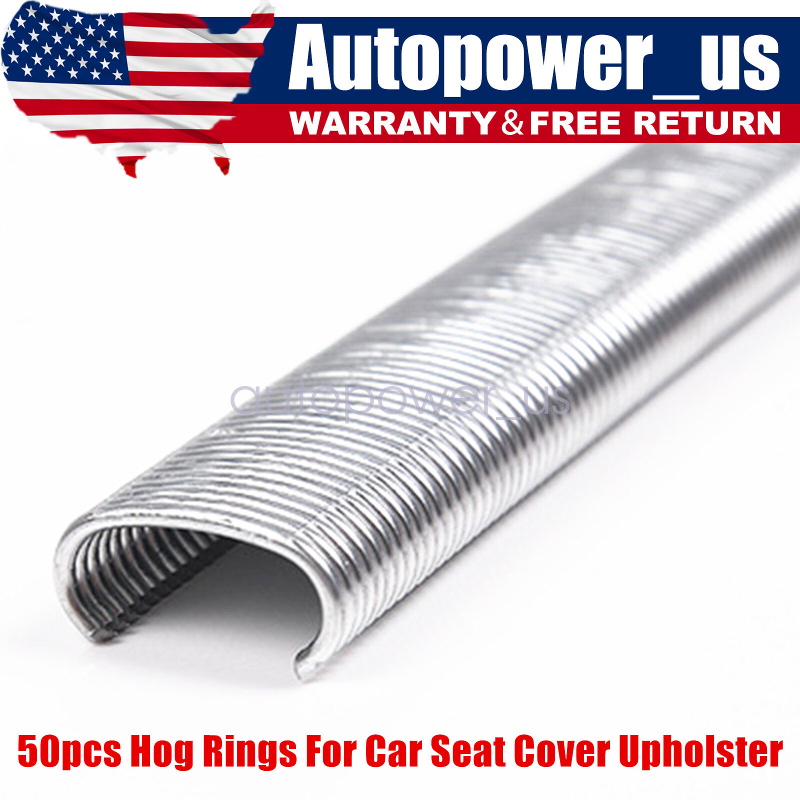 Cover Seating Rings 50Pcs Hog Rings For Seat Cover Upholstery | eBay