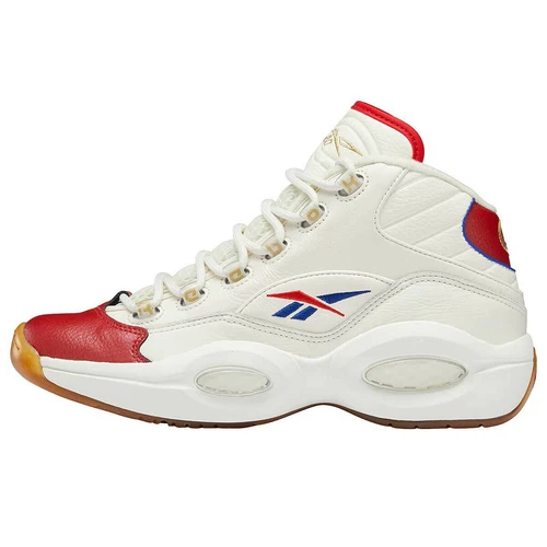 UNISEX REEBOK QUESTION MID Chalk-Vector Red-Blue Basketball Gr. 43