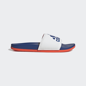 Adidas Adilette Comfort Adjustable Slides Men's Sandals Slippers Orange White | eBay