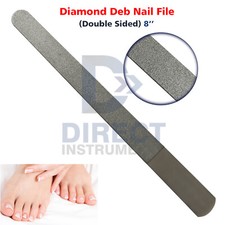 Manicure Pedicure Nail File Foot Filer Dresser Scraper Heel Diamond Deb Podiatry