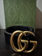 Gucci GG Marmont Wide Women's Belt Size 80