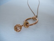 Ciondolo sfera cuore traforato oro rosa originale Pandora ALE 787255