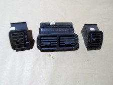 2000 ROVER MGF MG TF 1.6 1.8 VVC SET OF BLACK DASHBOARD AIR VENTS