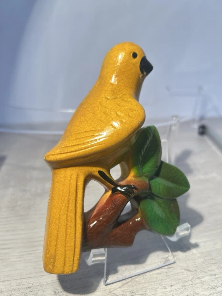 1954 Miller Studios Мел - Посуда Настенное Украшение Желтая Птица - Изображение 3 из 4