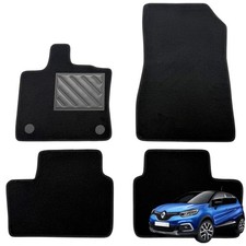 Tappetini su Misura Renault Captur Ii 2020 Set 4 Pezzi Neri Auto Accessori - Miniatura 1