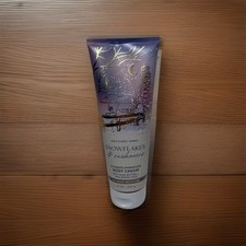 Bath Body Works Snowflakes Cashmere Ultimate Hydration Body Cream 8 oz New