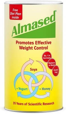 Almased - Soja-, Joghurt- und Honigmehl 500 g (1er Pack), hellgelb 