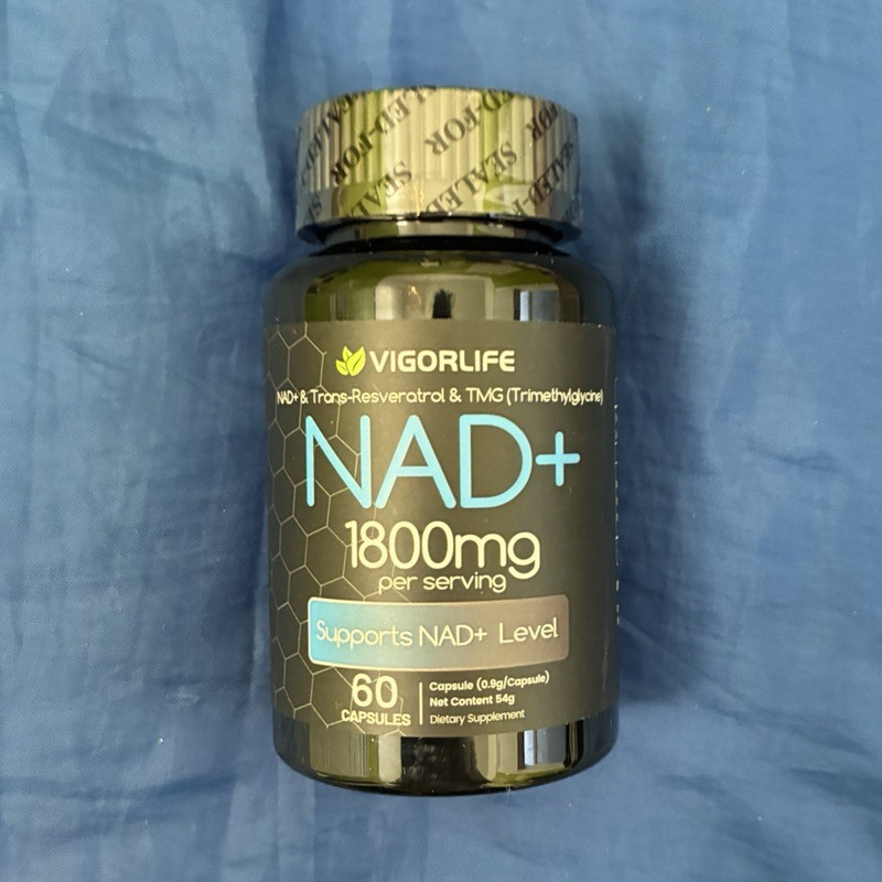 VIGORLIFE NAD+ 1800mg w/ Trans-Resveratrol & TMG General Wellness 60 Caps