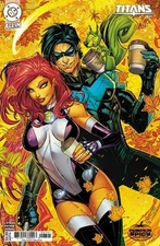 Titans #27 Cover D Jonboy Meyers Pumpkin Spicy Variant Comic Book First Print 20