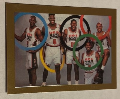 1992 Dream Team USA Olympic Basketball Going For The Gold Michael