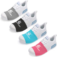 4 Pairs Dance Socks Shoe Socks on Smooth Floors over Sneakers,Dancing Shoe Sl...