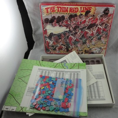 The Thin Red Line: A Game of the Battle of Waterloo Yaquinto 1979