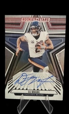 2024 Panini Rookies & Stars - D.J. Moore #18 Longevity Signatures /100 (AU)