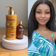 Pure Egyptian Magic Gold Maxi Tone lotion  serum New Improved quality