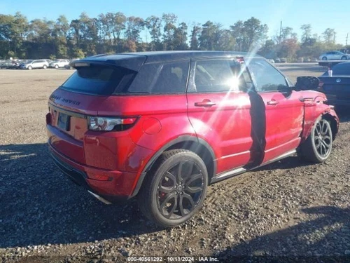 Driver Side View Mirror Electric Heated Puddle Lamp Fits 12-13 EVOQUE 912237