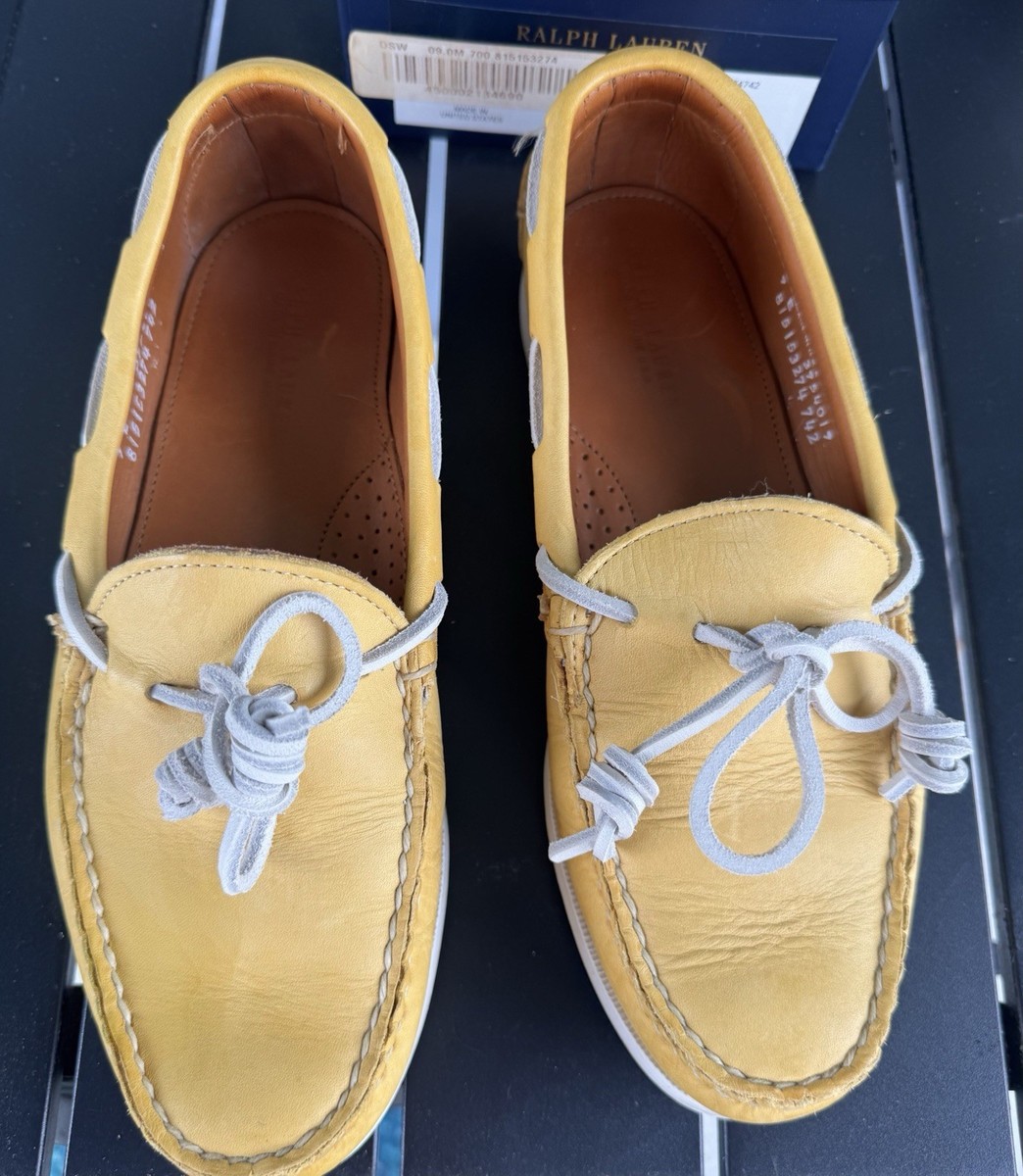 Ralph Lauren X Rancourt & Co Camp Moc Loafers 9E Made In  display picture 2