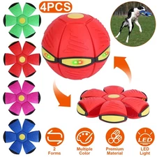 4Pack Magic Flying Saucer Ball Educational Pet Kids Electric Colorful Flying Toy