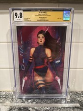 X-Men #32 CGC 9.8 JSA signed by David Nakayama Foil Edition Virgin Cover