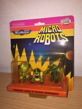 Galoob Micro Machines Z-Bots ZBots SET of 3 ROBOTS 8 MOC, 1992