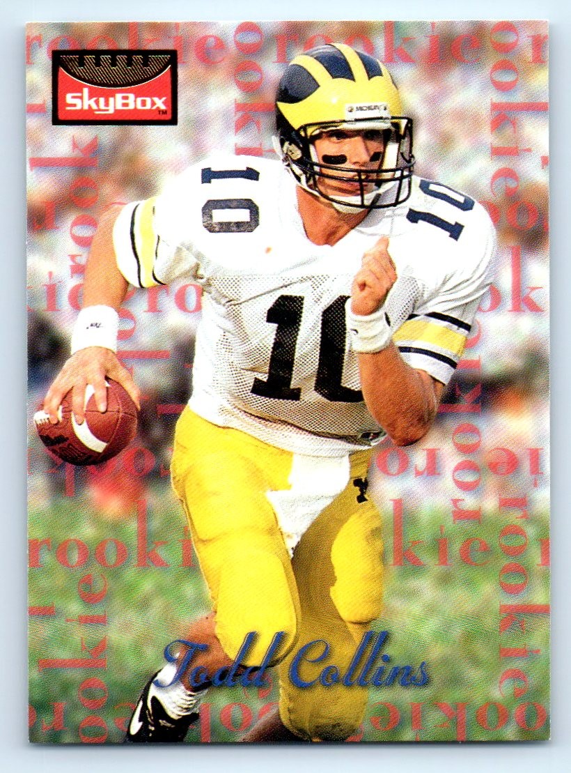 1995 SkyBox Premium #194 Todd Collins RC Buffalo Bills