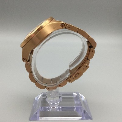 ☆NIXON FACET 38 ALL ROSE GOLD Nixon The Facet Women Watch 38mm Rose Gold Gold Tone Bracelet New