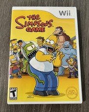 The Simpsons Game (Nintendo Wii, 2007) CIB WORKS