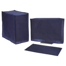 3Pcs 17" Computer Dust Cover Set of Monitor Keyboard Computer Host
