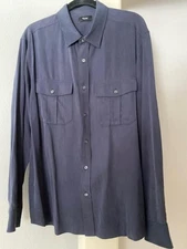 Mens Theory Lyocell shirt XL NWOT $245