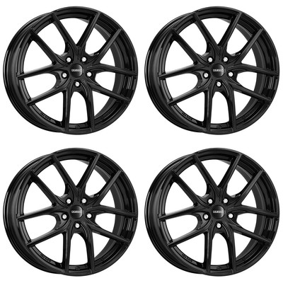 4 Dezent TO black wheels 7.5Jx18 5x112 for Skoda Octavia 18 Inch rims