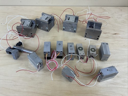 Lot of 19 Small Linear Actuators & Linear Stages Industrial Automation