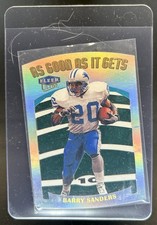 1999 Fleer Ultra Barry Sanders As Good It Gets #15 AG Lions