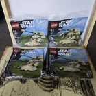LOT OF 4 Star Wars LEGO 30680 AAT Mini Polybag Brand New 75 pcs Building Kit