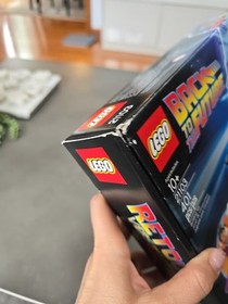 LEGO 21103 Back To The Future DeLorean Time Machine Box ONLY