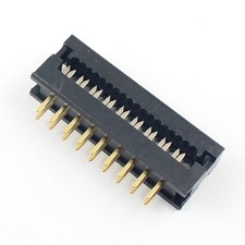 5Pcs 2.54mm 2x9 Pin FD 18 Pin Male Header IDC Ribbon Cable Transition Connector