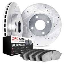 For Subaru Brat 1983-1987 Dfc Pro-kit 5000 Drilled Slotted Front Brake Kit