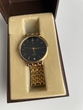 Citizen Quartz Vintage Herrenuhr, 04/1989, Goldfarben, Originalband, Klassiker