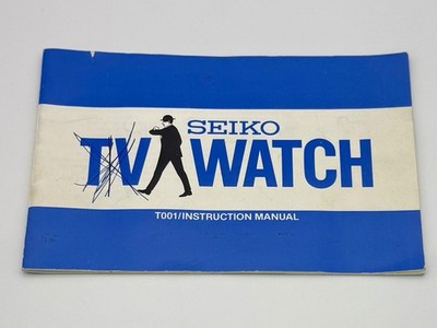 RARE Seiko TV Watch James Bond Octopussy Rare w/ Box Manual For