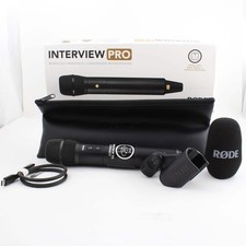  OPEN BOX EXCELLENT  RODE Interview PRO Wireless Handheld Condenser Microphone