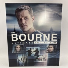 The Bourne Ultimate Collection Blu-ray No Digital 5 Movie Set Bonus Slipcase