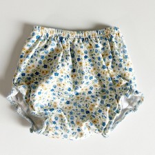 Kissy Kissy Baby Girls Pima Cotton Ditsy Floral Bloomers Diaper Cover Size 9M