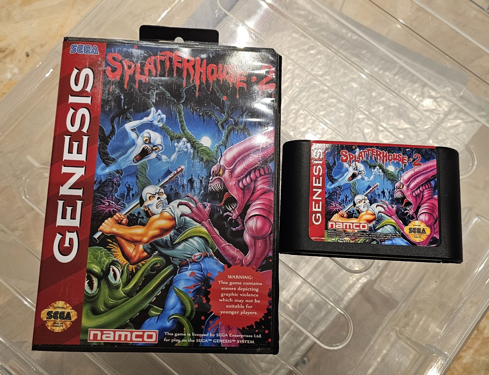 Splatterhouse 2 Sega Megadrive Genesis 