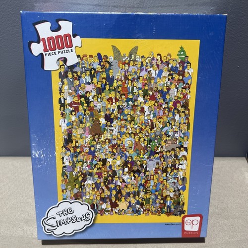 USAopoly The Simpsons Cast of Thousands Jigsaw Puzzle - PZ006025 (1000 Pieces) - 第 1/2 張圖片